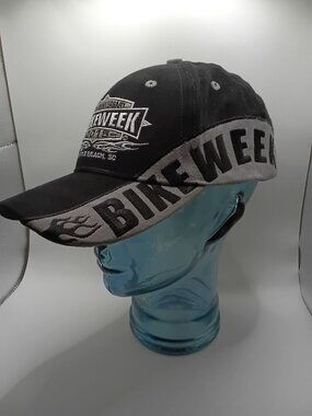 Myrtle Beach Bike Week Hat Strap Back Curved Brim
